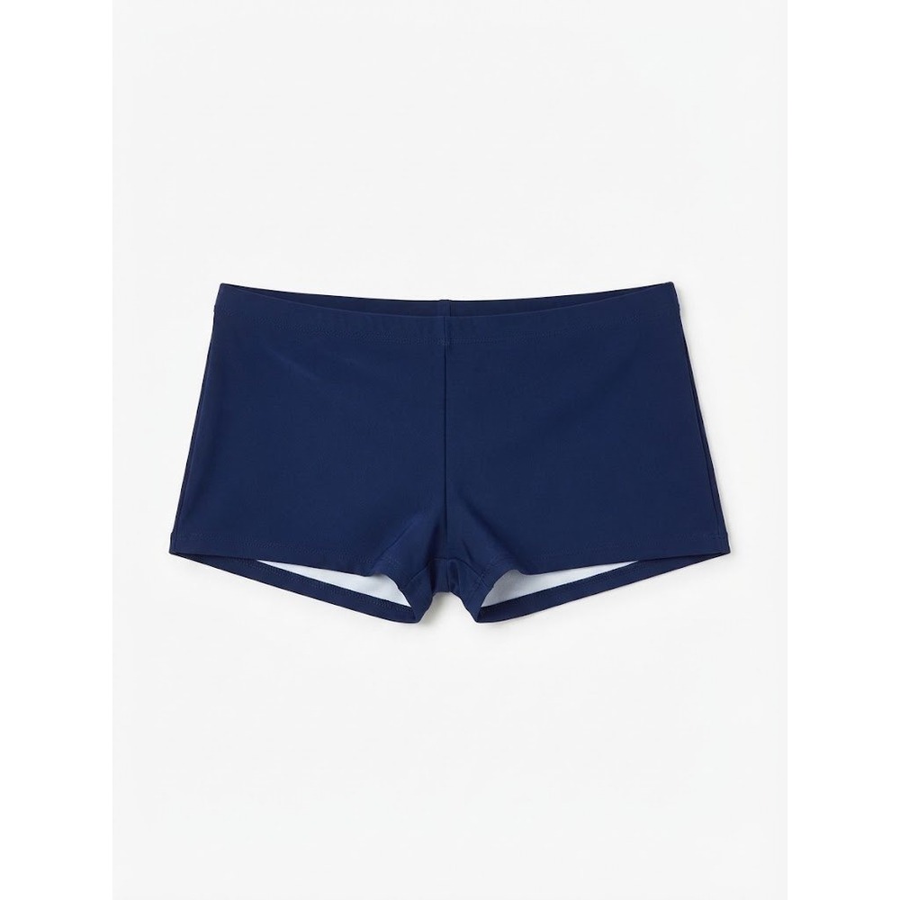Beachsissi Swim Shorts Mens XL Navy Blue Excellent Solid Lined Trunks